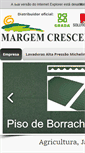 Mobile Screenshot of margemcrescente.com